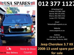 Jeep Cherokee 3.7 KK 2008-13 used spare parts for sale