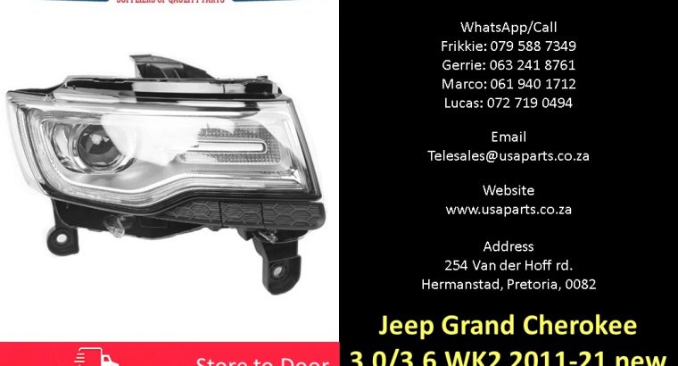 Jeep Grand Cherokee 3.0/3.6 Wk2 2014-21 new xenon headlights