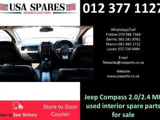 Jeep Compass 2.0/2.4 MK 2007-17 used interior spare parts