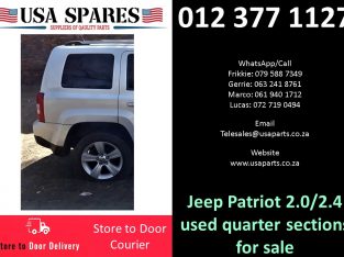 Jeep Patriot 2.0/2.4 MK 2007-17 used quarter sections for sale