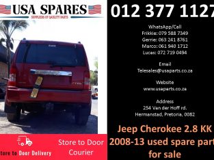 Jeep Cherokee 2.8 KK 2008-13 used spare parts for sale
