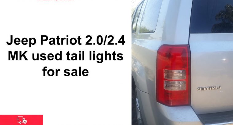 Jeep Patriot 2.0/2.4 MK 2007-17 used tail lights for sale