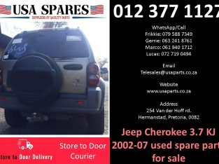 Jeep Cherokee 3.7 KJ 2002-07 used spare parts for sale