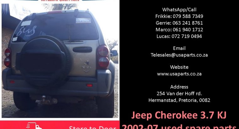 Jeep Cherokee 3.7 KJ 2002-07 used spare parts for sale