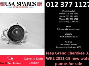 Jeep Grand Cherokee 3.0 WK2 2011-21 new water pumps for sale