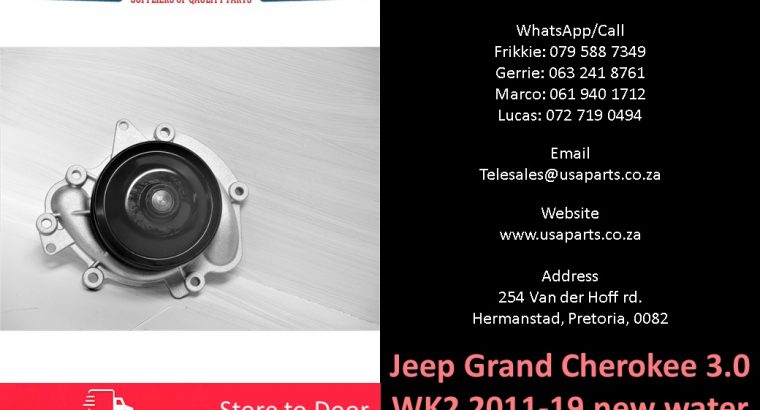 Jeep Grand Cherokee 3.0 WK2 2011-21 new water pumps for sale