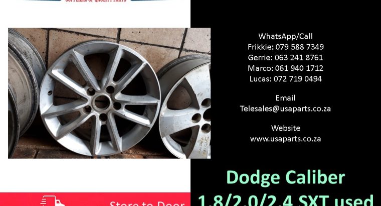Dodge Caliber 1.8/2.0/2.4 SXT 2007-13 used rims for sale