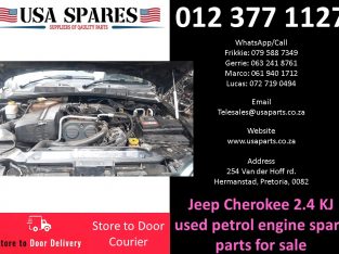 Jeep Cherokee 2.4 KJ 2002-07 petrol used engine spare parts