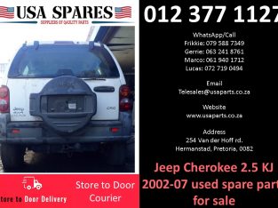 Jeep Cherokee 2.5 KJ 2002-07 used spare parts for sale