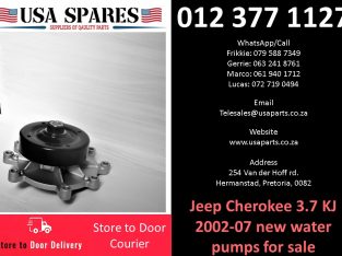 Jeep Cherokee 3.7 KJ 2002-07 new water pumps for sale