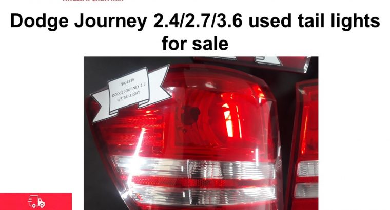 Dodge Journey 2.4/2.7/3.6 SXT 2007-19 used tail lights for sale