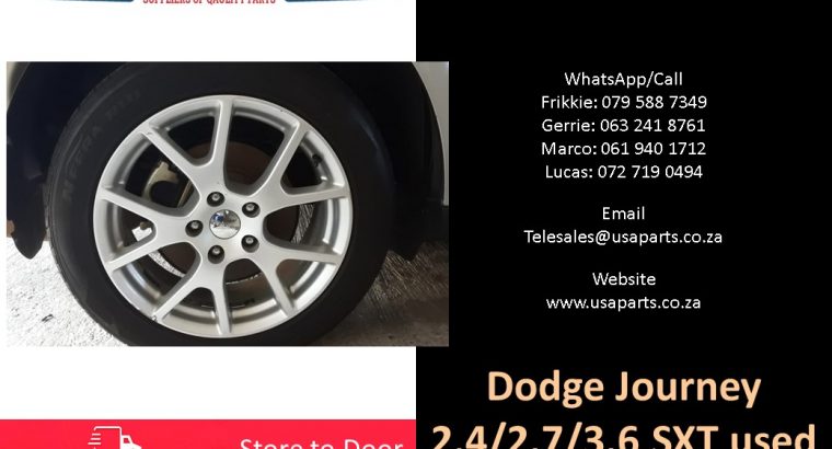 Dodge Journey 2.4/2.7/3.6 SXT 2007-19 used rims for sale