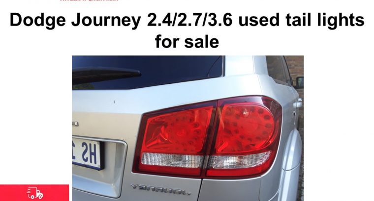 Dodge Journey 2.4/2.7/3.6 SXT 2007-19 used tail lights for sale