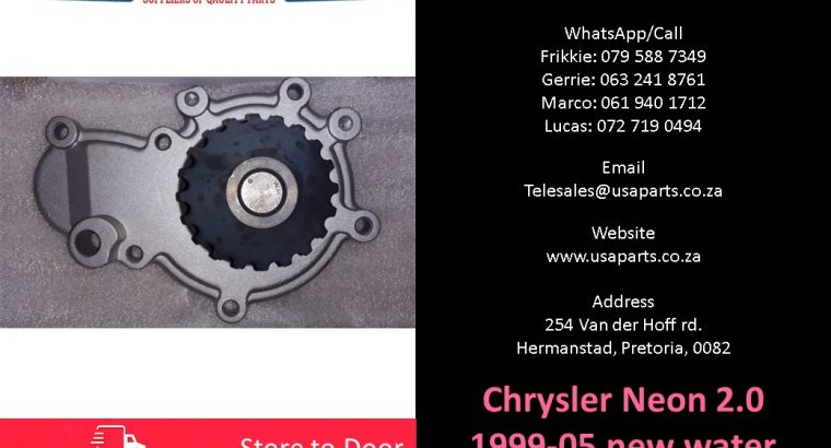 Chrysler Neon 2.0 LX 1999-05 new water pumps for sale