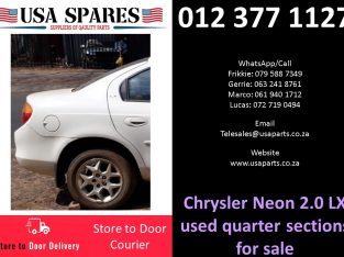 Chrysler Neon 2.0 LX 1999-05 used quarter sections for sale