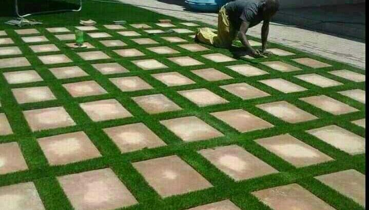GREEN TURF INSTALLATION