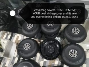 VW Airbag steering wheel cover R650