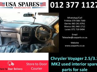 Chrysler Voyager 2.5/3.3 MK2 2003-07 used interior spare parts