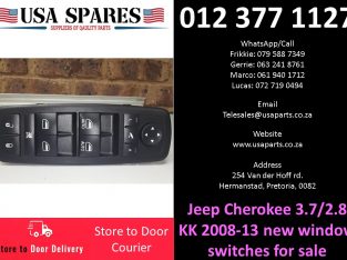 Jeep Cherokee 3.7/2.8 KK 2008-21 new window switches for sale