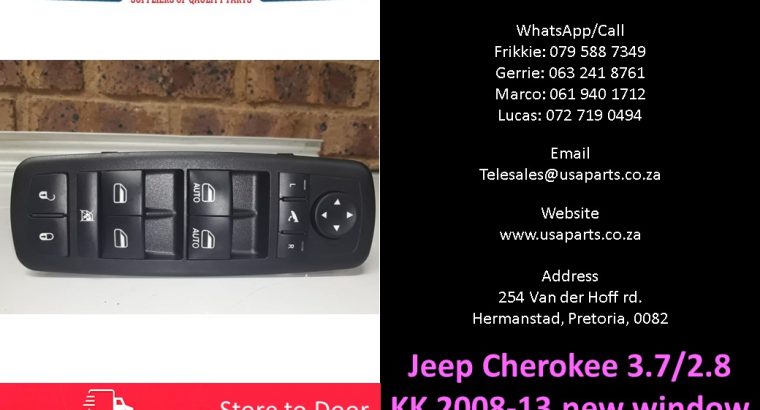 Jeep Cherokee 3.7/2.8 KK 2008-21 new window switches for sale