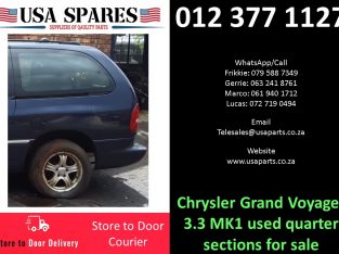 Chrysler Grand Voyager 3.3 MK 1999-03 used quarter sections