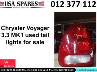 Chrysler Voyager 2.4/2.5/3.3 MK 1999-03 used tail lights for sale