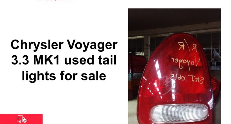 Chrysler Voyager 2.4/2.5/3.3 MK 1999-03 used tail lights for sale