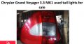 Chrysler Voyager 2.4/2.5/3.3 MK 1999-03 used tail lights for sale