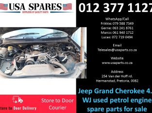 Jeep Grand Cherokee 4.7 WJ 1999-04 petrol used engine spare parts