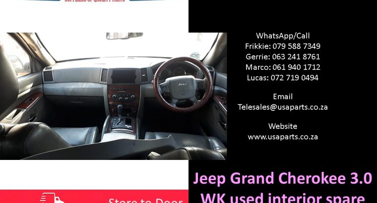 Jeep Grand Cherokee 3.0 WK 2005-10 used interior spare parts