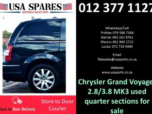 Chrysler Grand Voyager 2.8/3.8 2008-15 used quarter sections