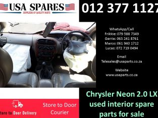 Chrysler Neon 2.0 LX 1999-05 used interior spare parts for sale
