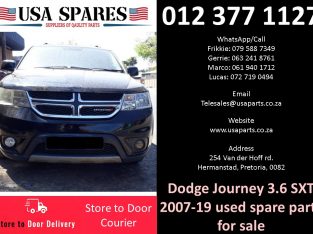 Dodge Journey 3.6 sxt 2007-18 used spare parts for sale