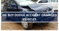 We buy Dodge accident damaged vehicles for used parts