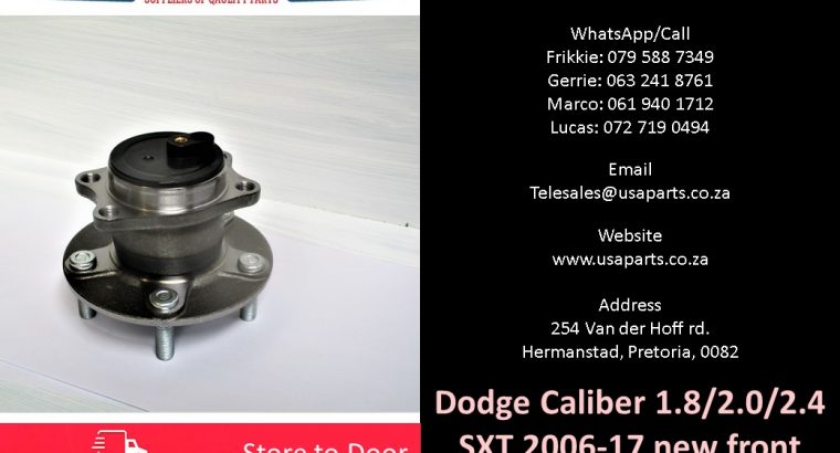 Dodge Caliber 1.8/2.0/2.4 SXT 2006-17 new front wheel hubs
