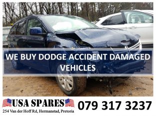 We buy Dodge accident damaged vehicles for used parts