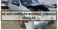 We buy Chrysler accident damaged vehicles for used parts