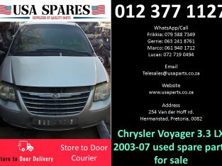 Chrysler Voyager 3.3 LX 2003-07 used spare parts for sale