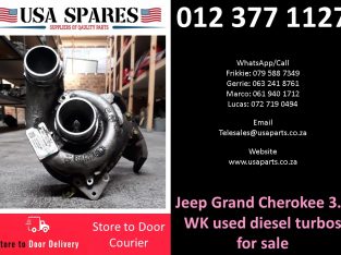 Jeep Grand Cherokee 3.0 WK 2005-10 used diesel turbos for sale