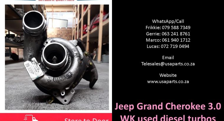 Jeep Grand Cherokee 3.0 WK 2005-10 used diesel turbos for sale