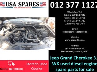 Jeep Grand Cherokee 3.0 WK 2005-10 diesel used engine spare parts
