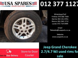 Jeep Grand Cherokee 2.7/3.1/4.7 WJ 1999-04 used rims for sale