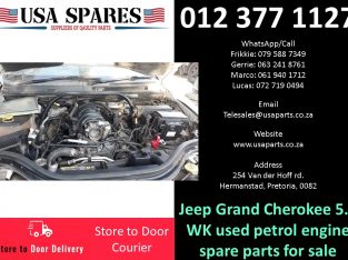 Jeep Grand Cherokee 5.7 WK 2005-10 petrol used engine spare parts