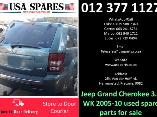 Jeep Grand Cherokee 3.0 WK 2005-10 used spare parts for sale