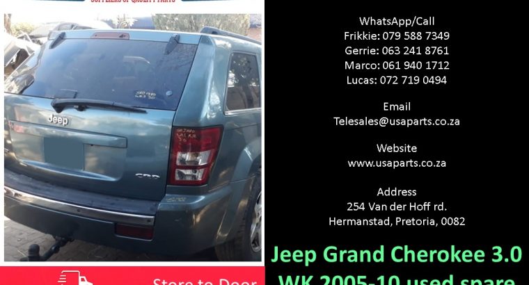 Jeep Grand Cherokee 3.0 WK 2005-10 used spare parts for sale