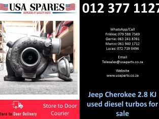 Jeep Cherokee 2.8 KJ 2002-07 used diesel turbos for sale