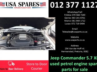 Jeep Commander 5.7 XK 2005-10 petrol used engine spare parts