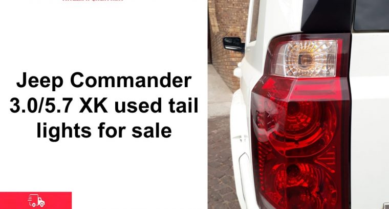 Jeep Commander 3.0/5.7 XK 2006-10 used tail lights for sale