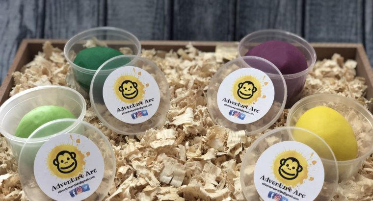 Sensory Play Dough for Goodie Bags