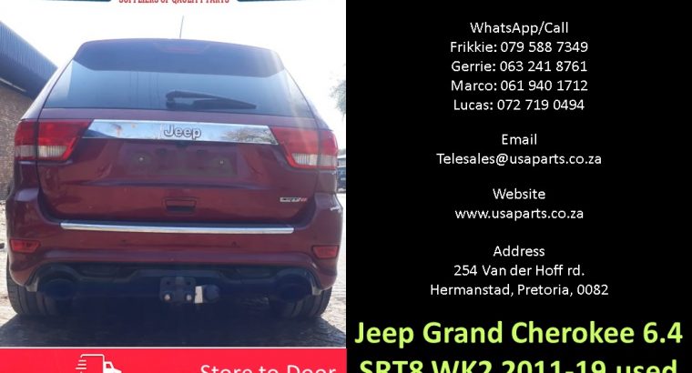 Jeep Grand Cherokee 6.4 WK2 SRT 2011-19 used spare parts for sale